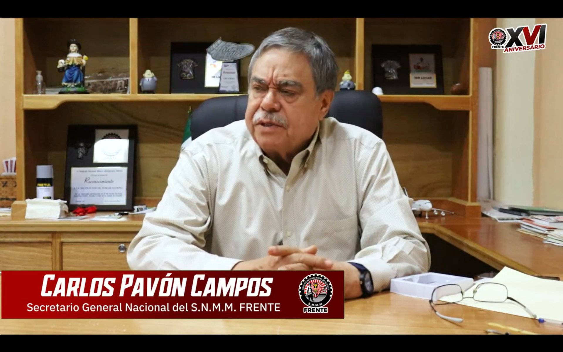 [Vídeo] Carlos Pavón Campos "Yo voté en contra de reducir las utilidades"