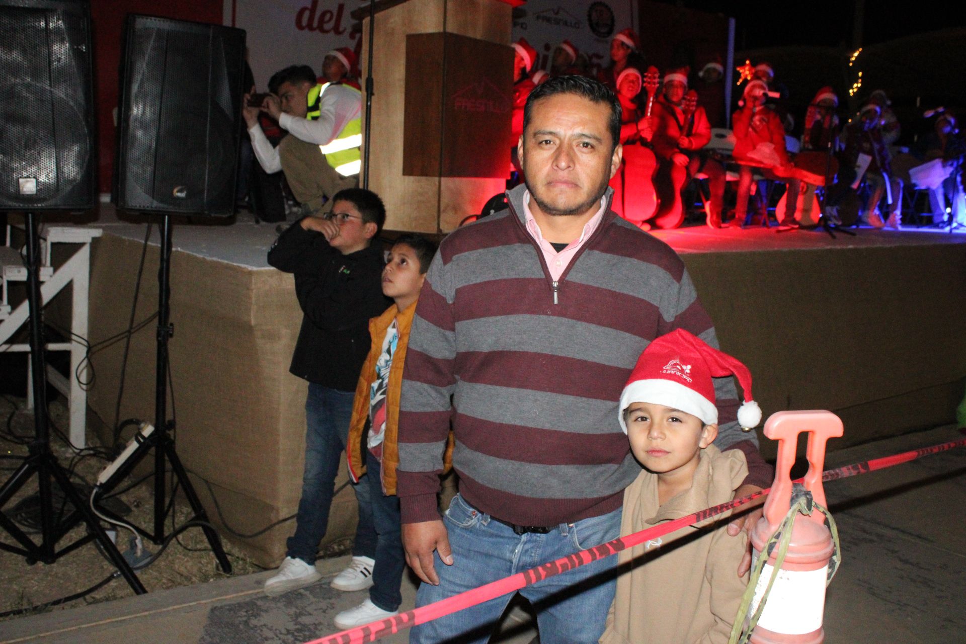 [Galería] En Minera Juanicipio se llevó acabo su tradicional encendido del árbol navideño