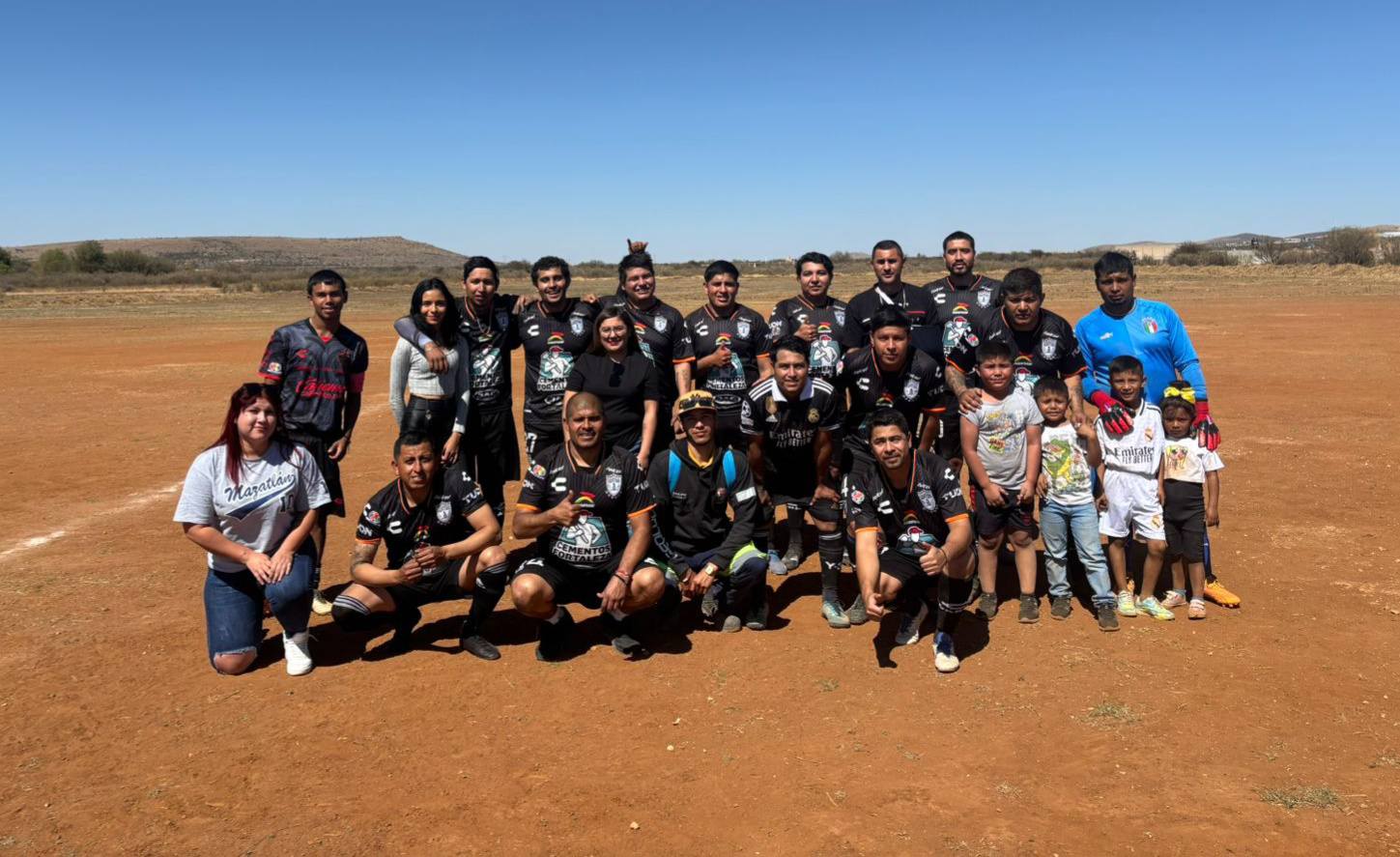 [Galería] Encuentro deportivo de fútbol de la selección varonil de la Sección 82 Juanicipio 