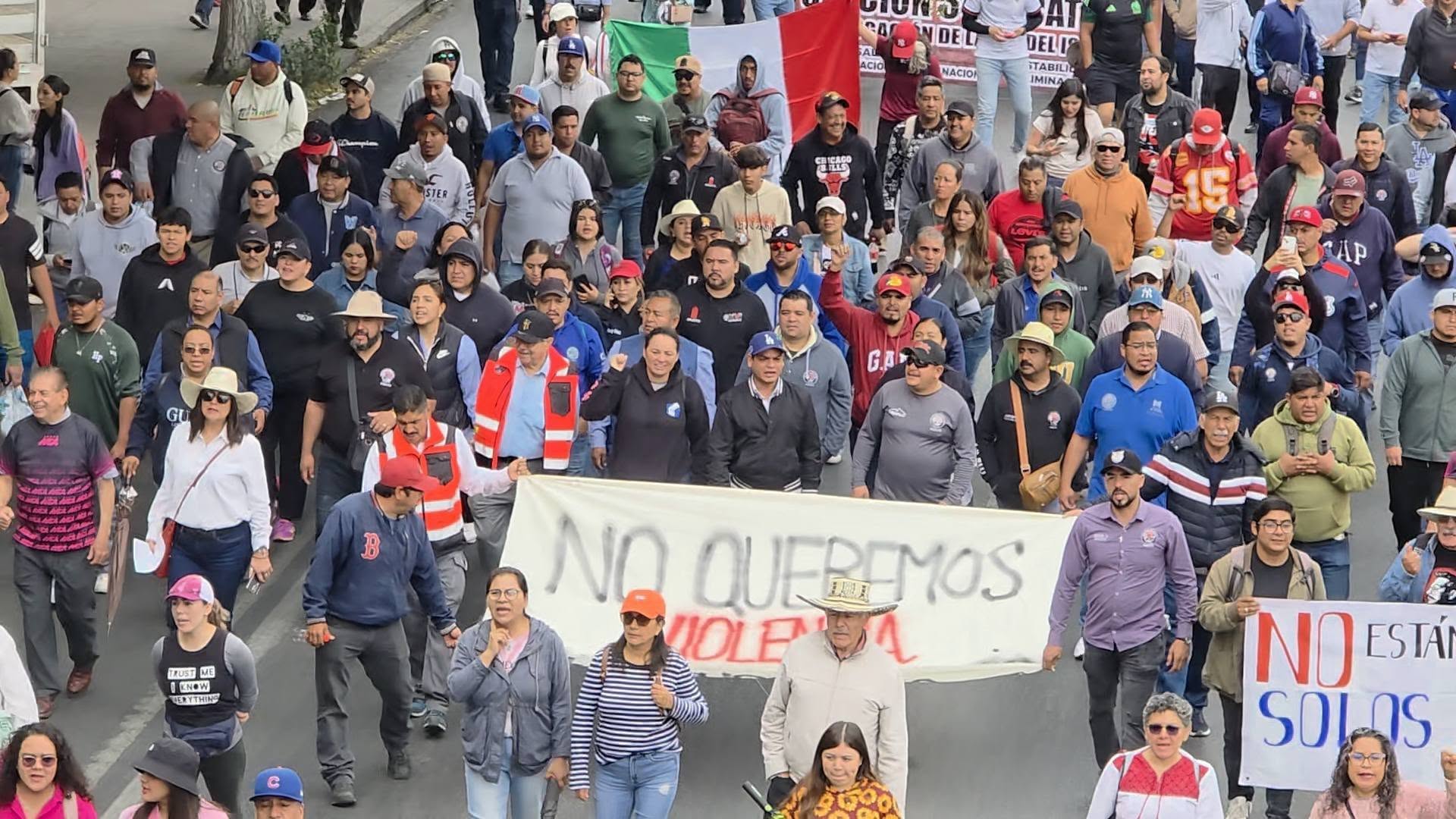 [Galería] Juanicipio Sección 82 marcha por justicia para productores y campesinos