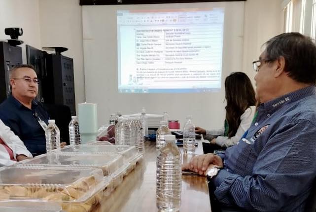 [Galería] Secretario General Nacional, Carlos Pavón Campos, se reunió con las autoridades del Instituto Mexicano del Seguro Social de Caborca