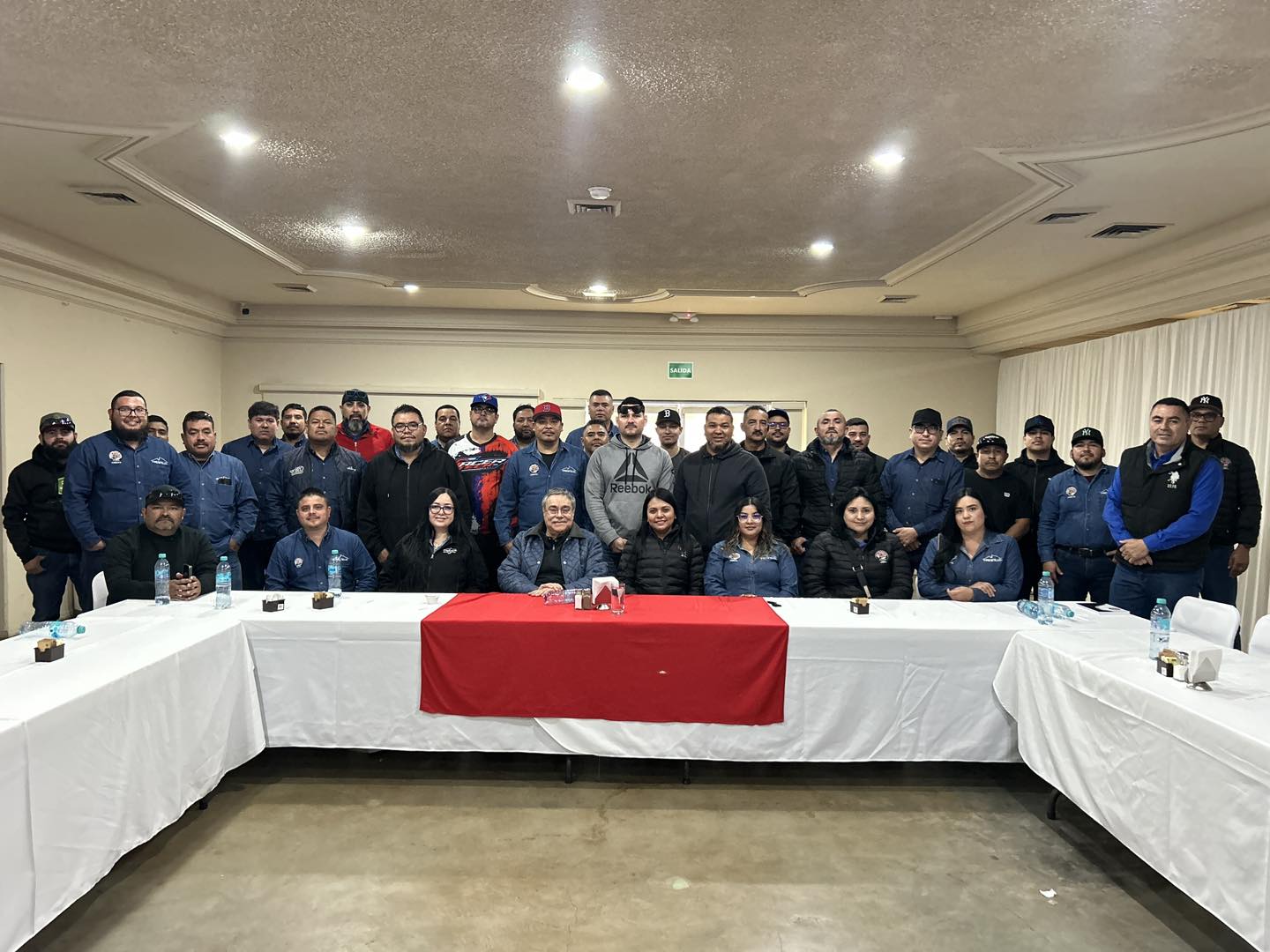 [Galería] Secretario General Nacional, Don Carlos Pavón, visitando Caborca Sección 94 