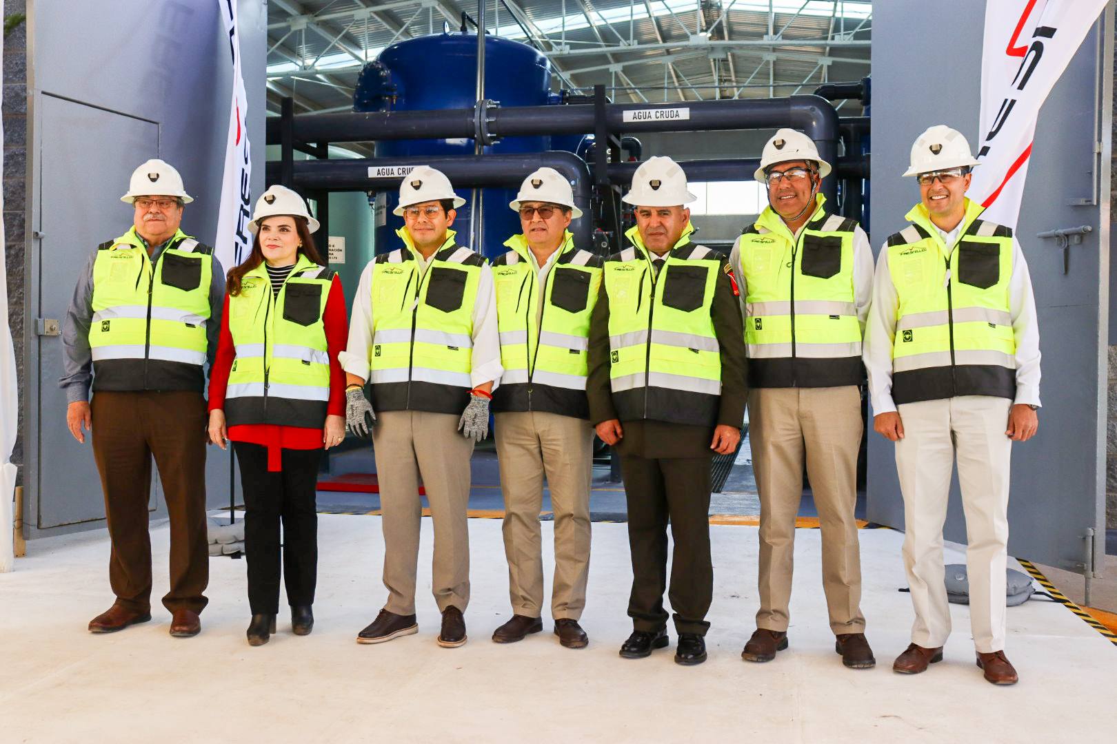 [Galería] Inauguración de la Planta Potabilizadora Proaño, con la presencia del Secretario General Nacional