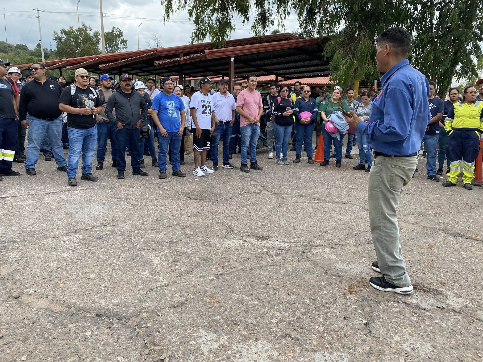 [Galería] Guardia de Seguridad en la Sección 62 FRENTE, Fresnillo