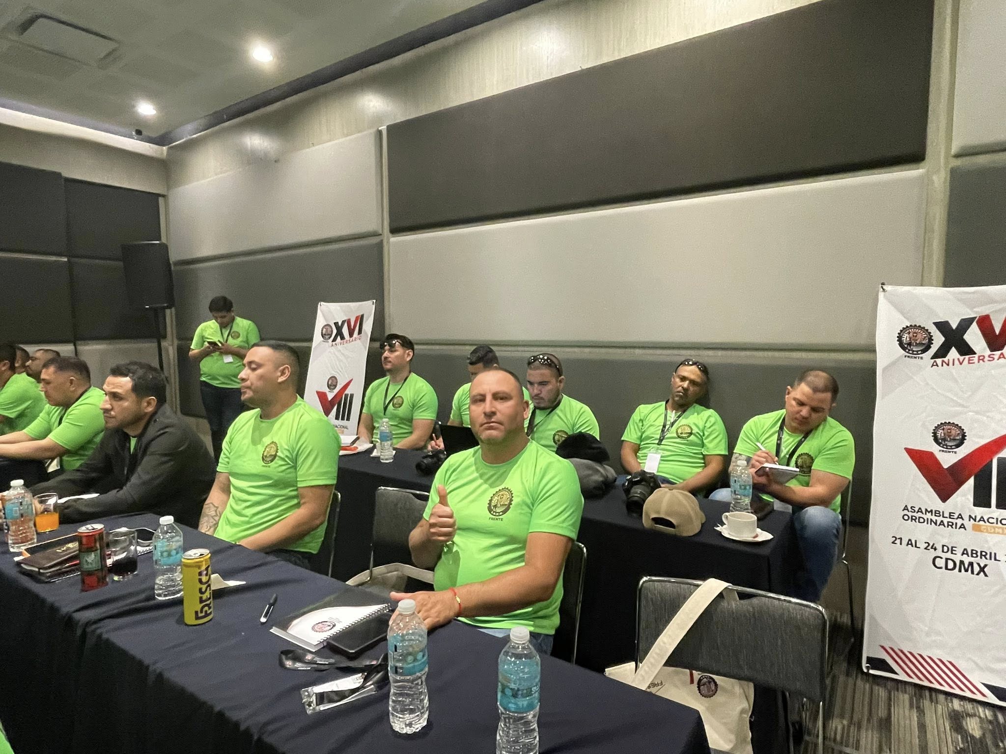 [Galería] Compañeros de La Ciénega en 1er día de Nuestra Asamblea Nacional