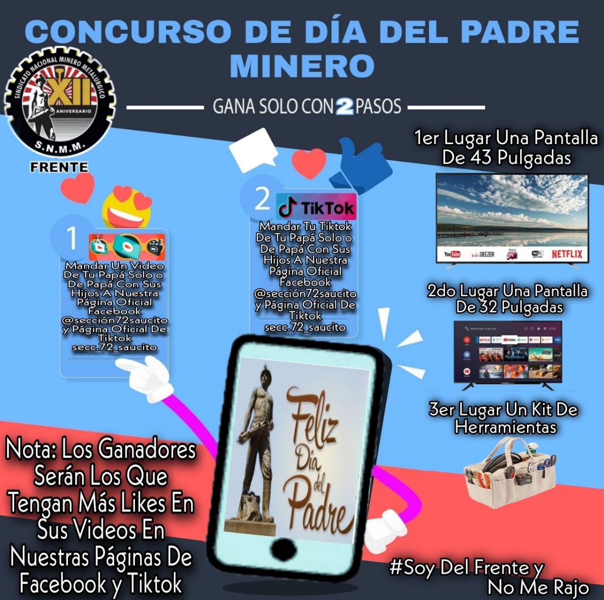 [Galería] Concurso del Día del Padre Minero en El FRENTE Sección 72
