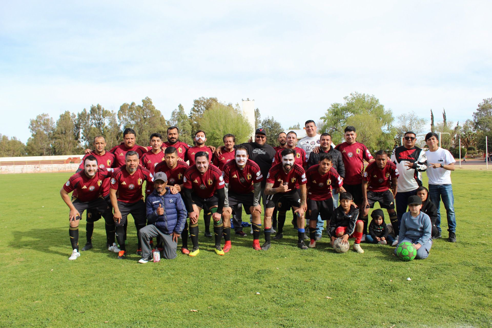 [Galería] Encuentro deportivo de la Selección de Fútbol Varonil Categoría Veteranos, Saucito