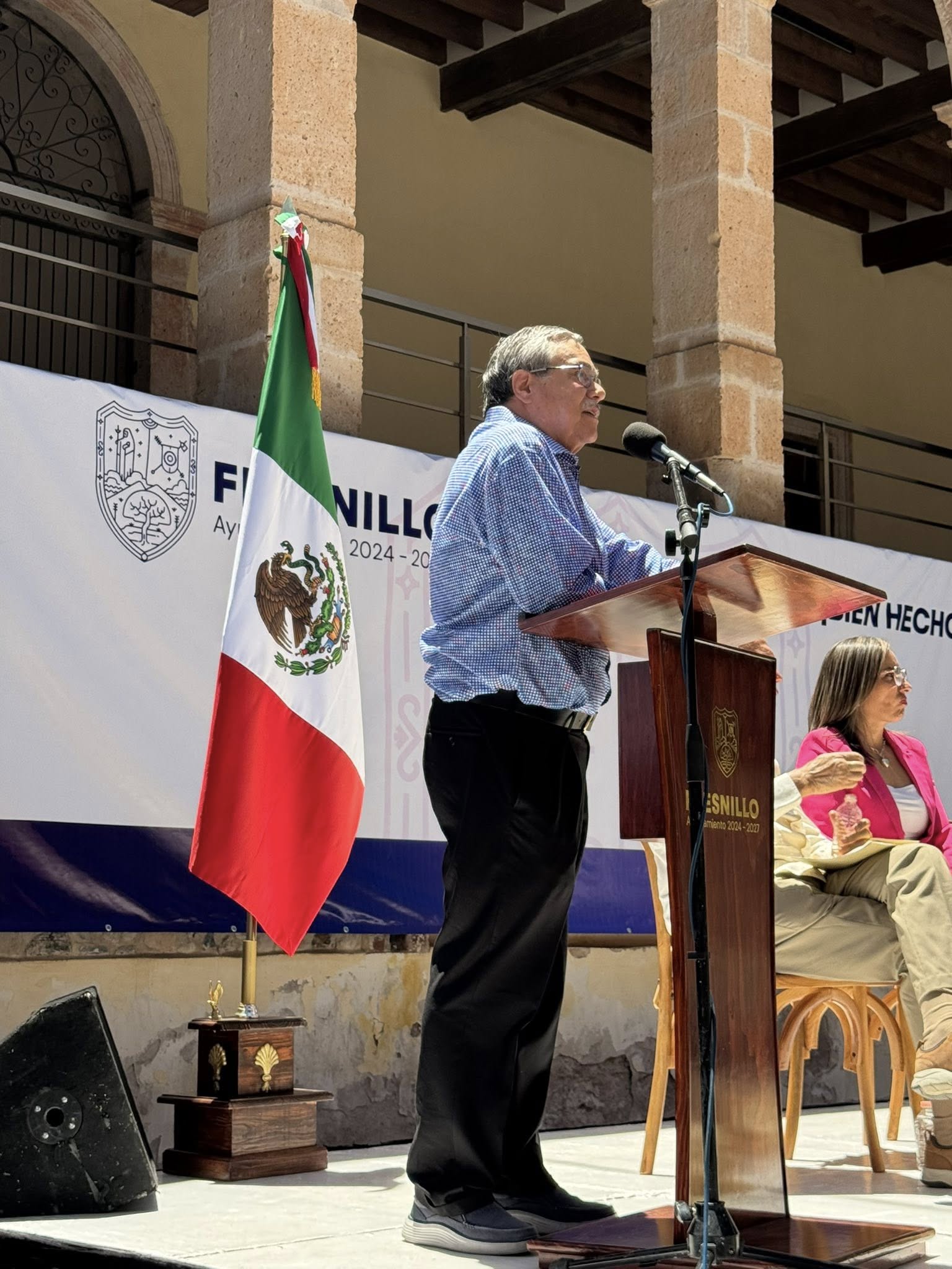 [Galería] Líder nacional exige y expone reformas que han golpeado el salario de las y los trabajadores