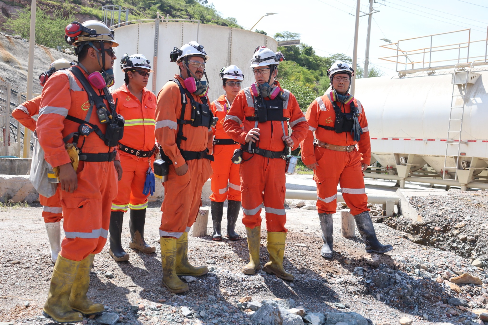[Galería] Recorrido en mina por parte del Comité Local de la Sección 221, Teloloapan