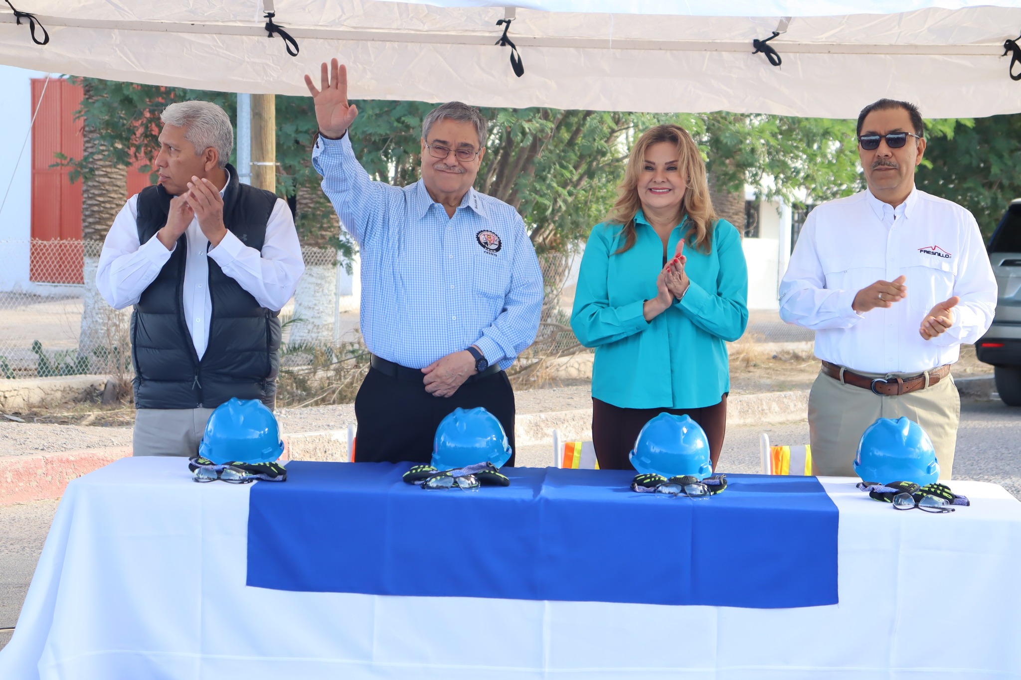[Galería] Colocación de Primera Piedra al Monumento a la Mujer Minera