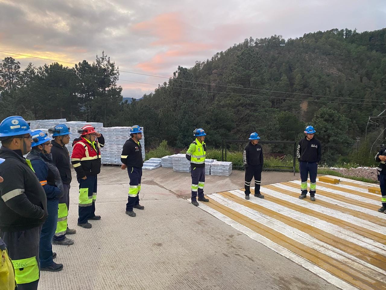 [Galería] Compañeros de Geología, en la Sección 31 San Julián, en RIT