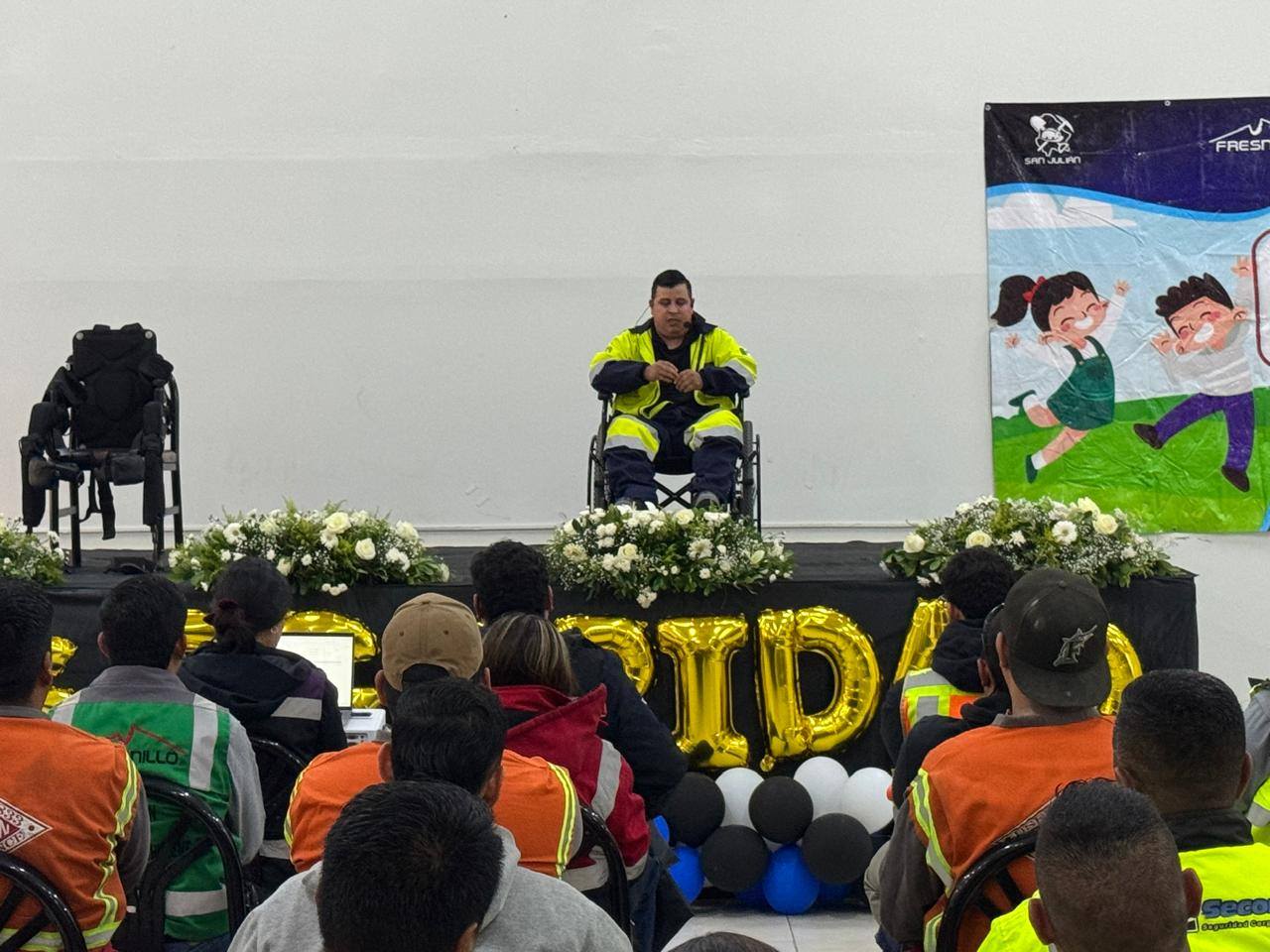[Galería] "La seguridad no es opcional: es un compromiso con la vida" testimonio del Compañero Gilberto Valdez