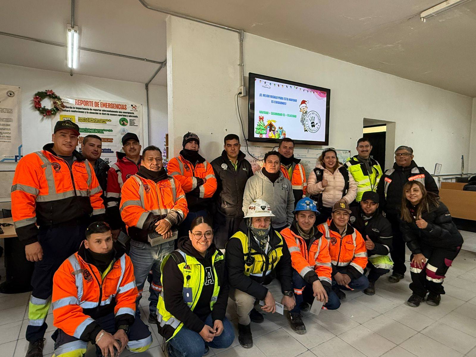 [Galería] Navidad segura en Minera San Julián