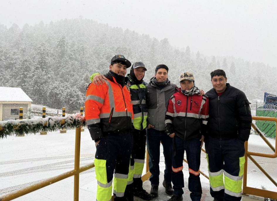 [Galería] Postales de la nevada en San Julián, Sección 31 El FRENTE