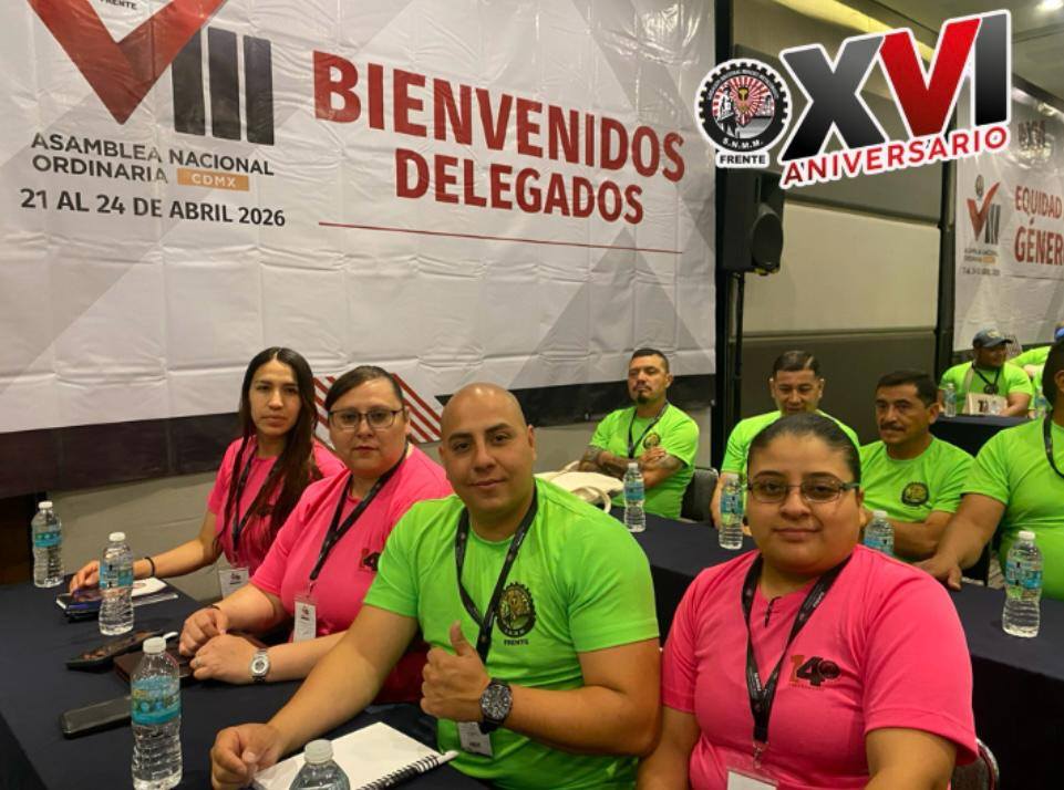 [Galería] Sección 31 presentes en VIII Asamblea Nacional de El FRENTE