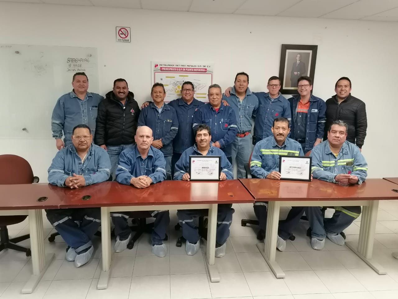 [Galería] Reconocen a Refinería Sección 64 por cumplir 20 años de 0 Accidentes