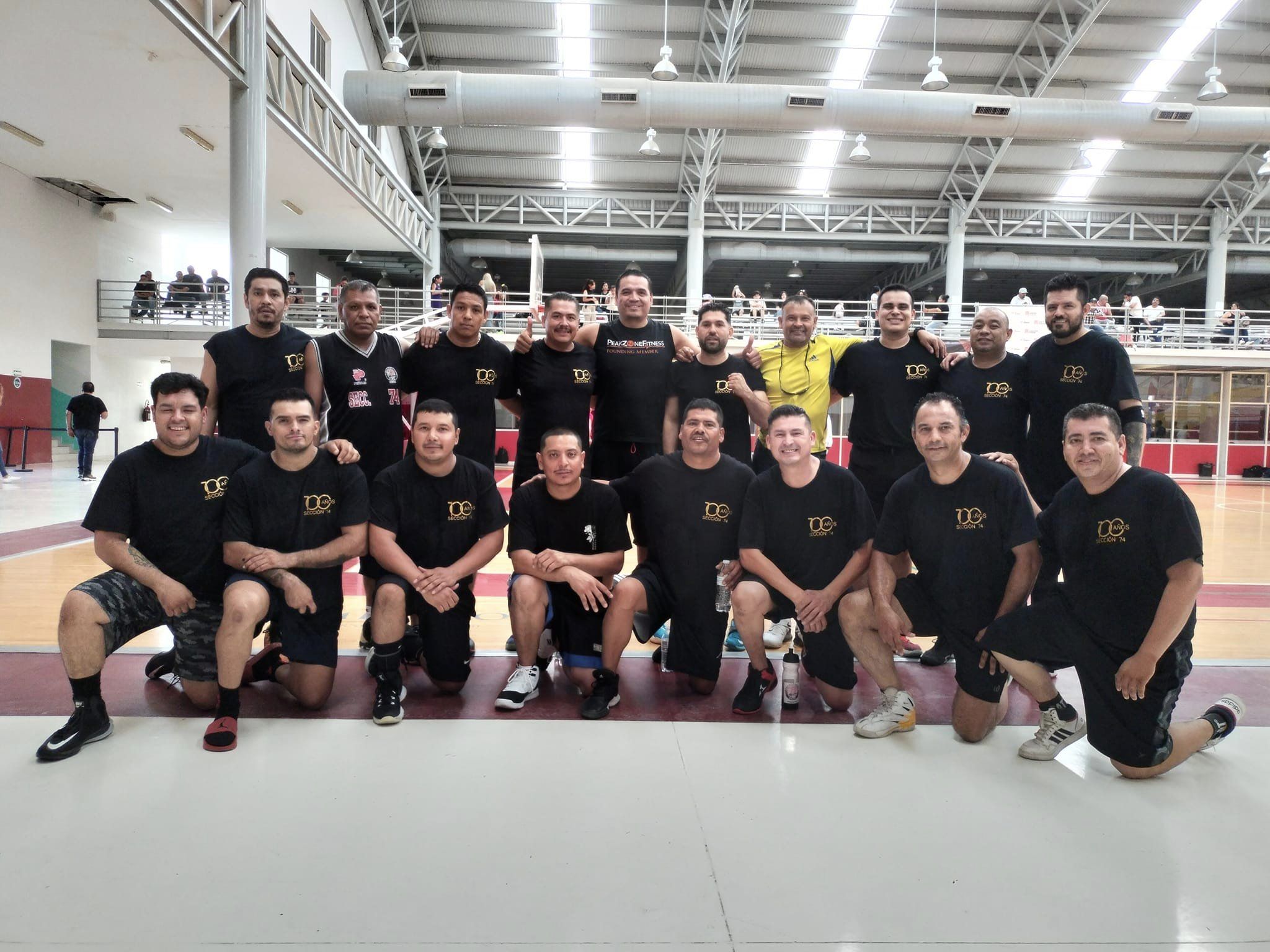 [Galería] Gran evento; cuadrangular de Básquetbol por nuestros 100 años de la Sección 74.