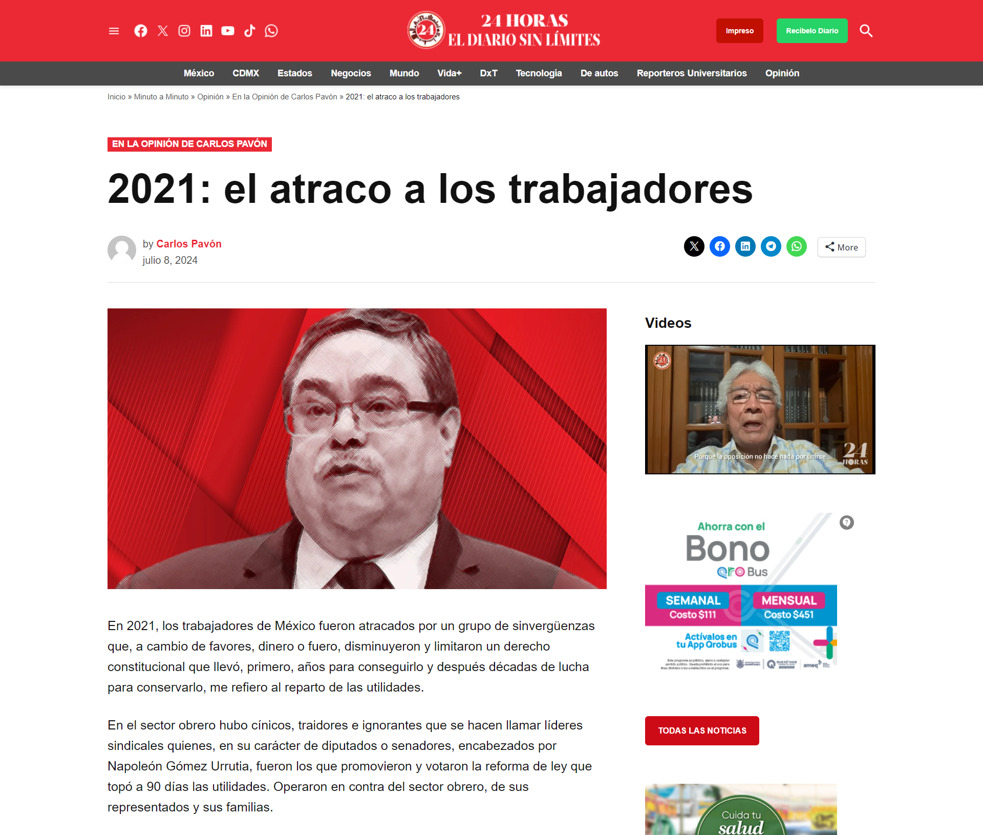 2021: el atraco a los trabajadores