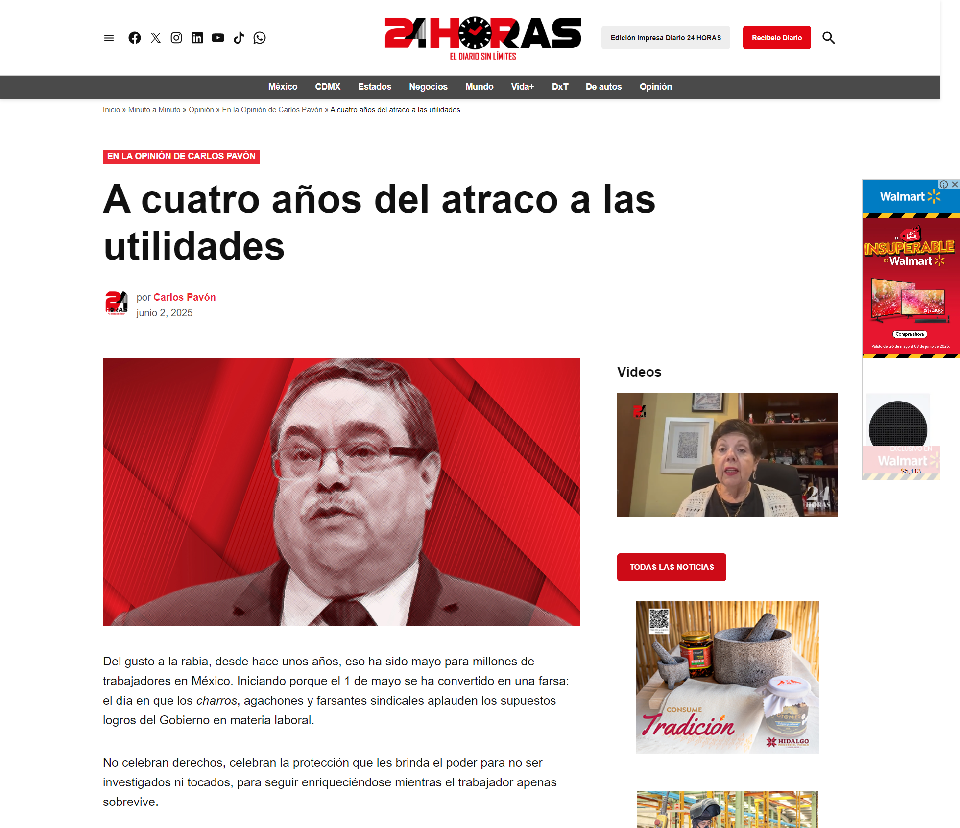 A cuatro años del atraco a las utilidades