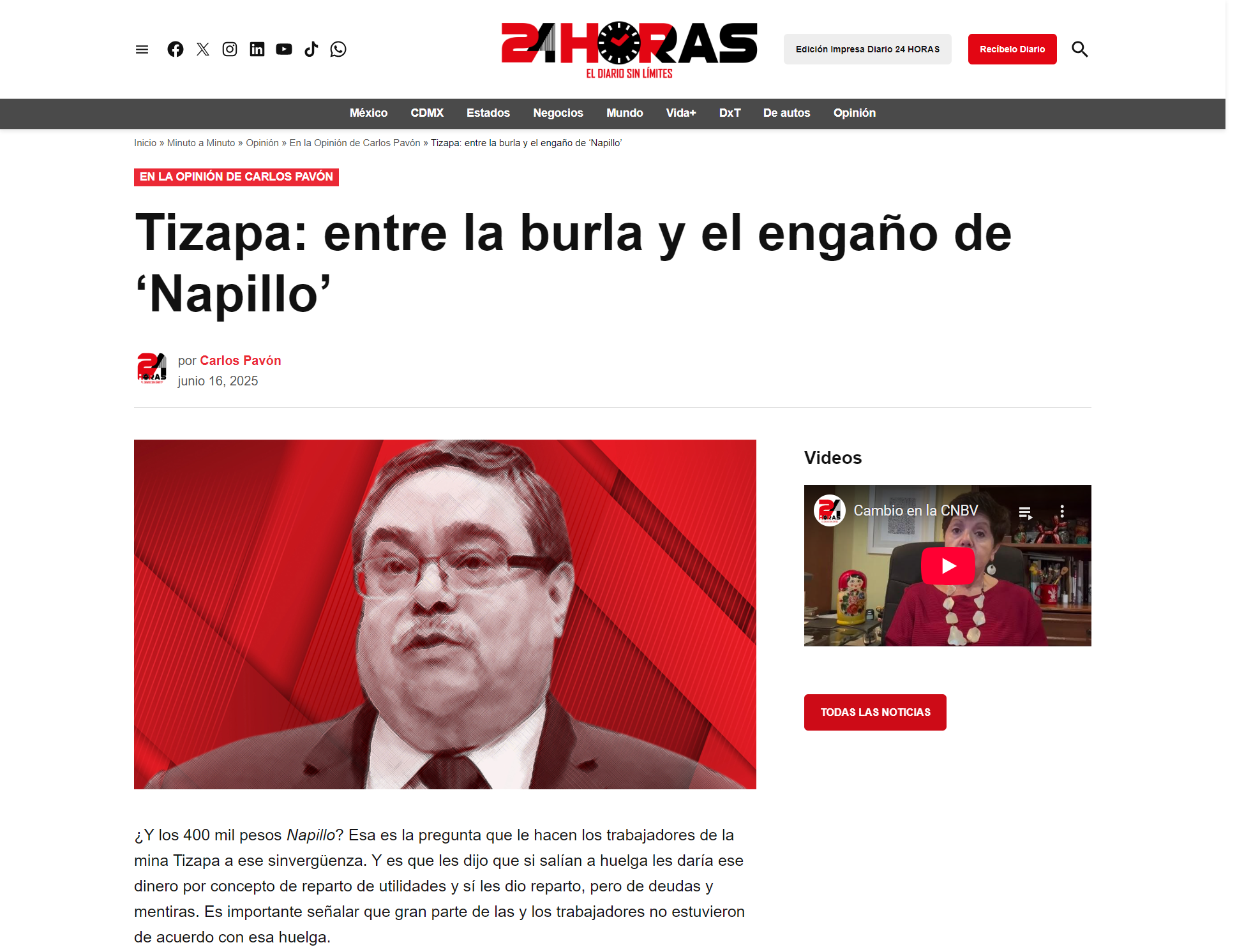Tizapa: entre la burla y el engaño de ‘Napillo’
