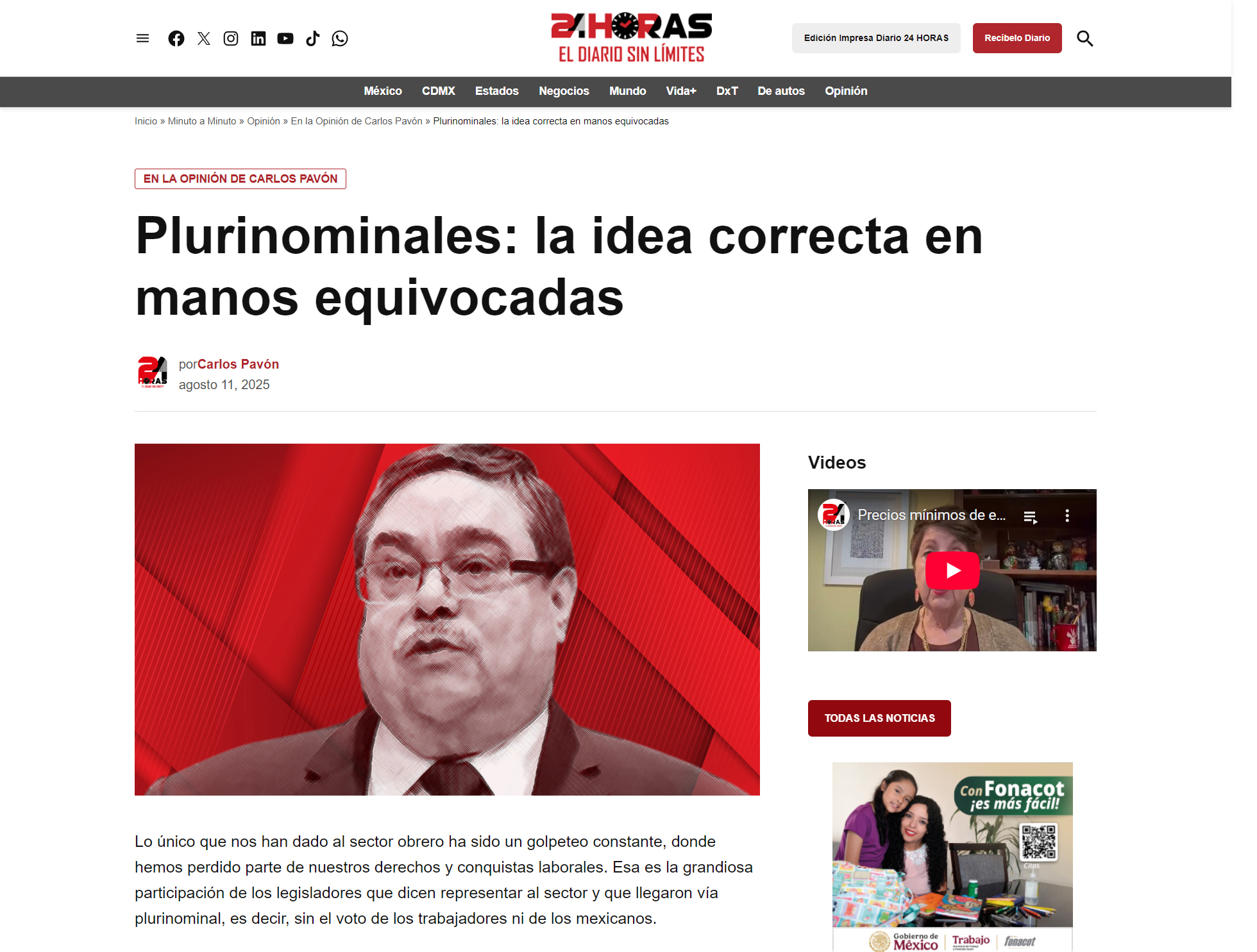 Plurinominales: la idea correcta en manos equivocadas
