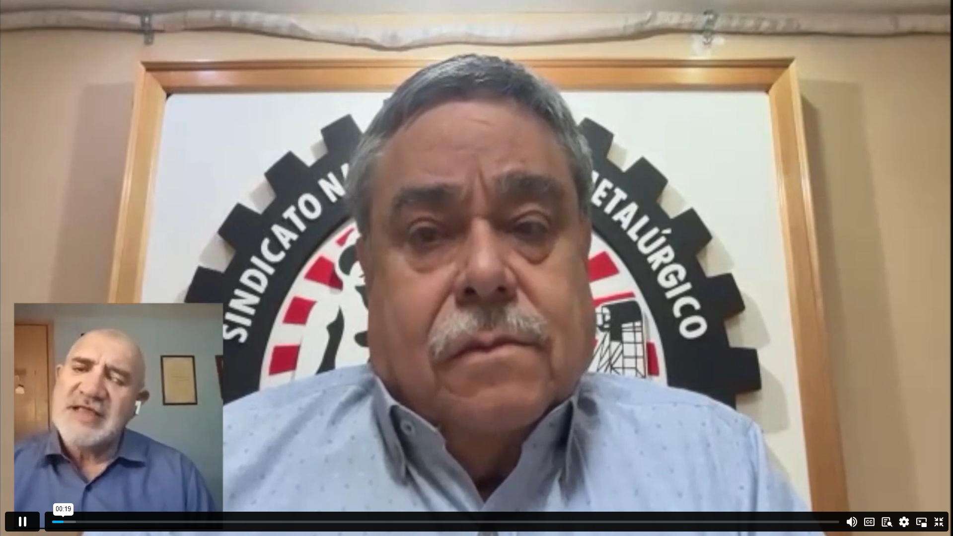 [Vídeo] Entrevista con Carlos Pavón Campos, líder del Sindicato Minero y Metalúrgico, FRENTE.
