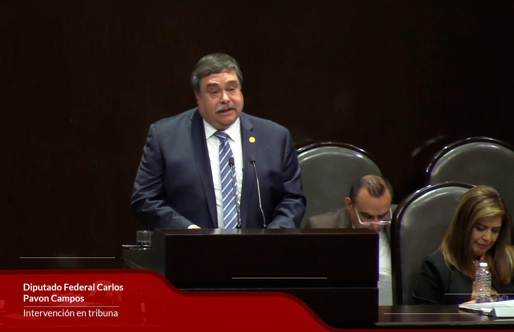 Intervención en tribuna del Dip. Carlos Pavón Campos sobre el manejo de AFORES