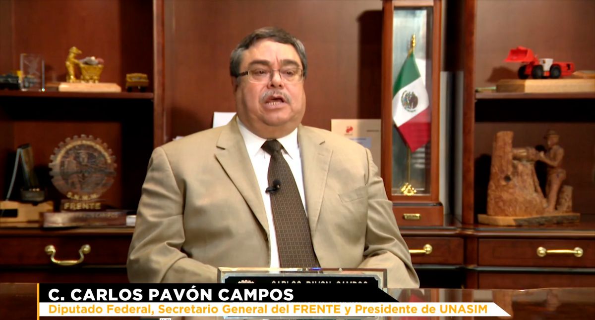 Principios de El FRENTE por nuestro Secretario General y Diputado Federal, Carlos Pavón Campos 