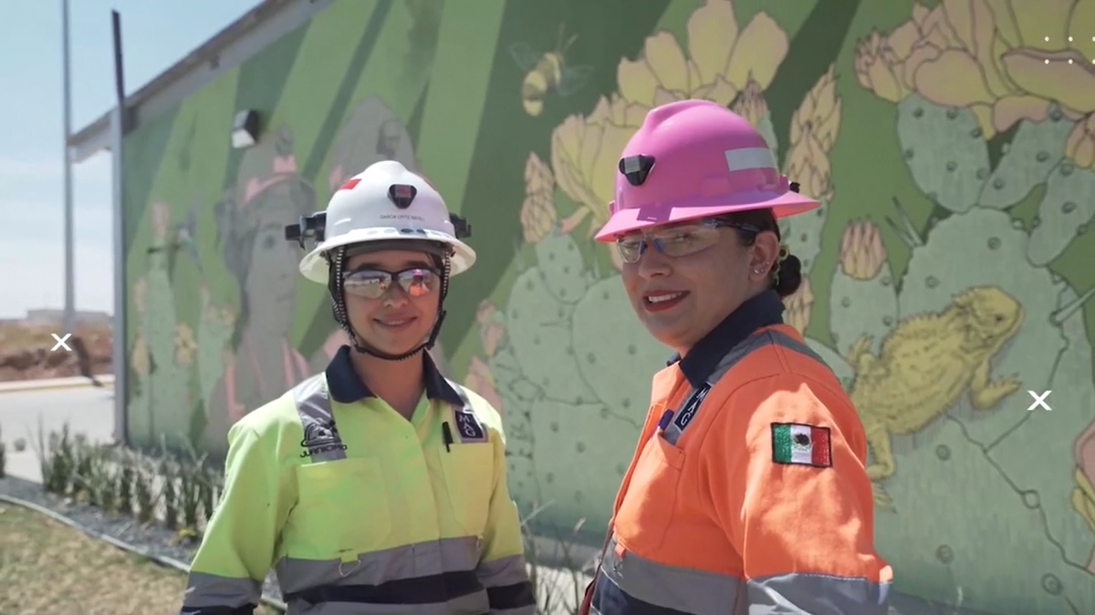 Auténticas mujeres mineras